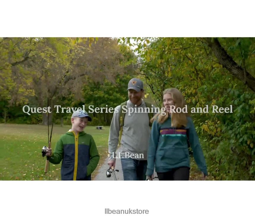 Fishing L.L.Bean Quest Travel Spinning Outfits Multi-Piece Brown Unisex 0VRR661397