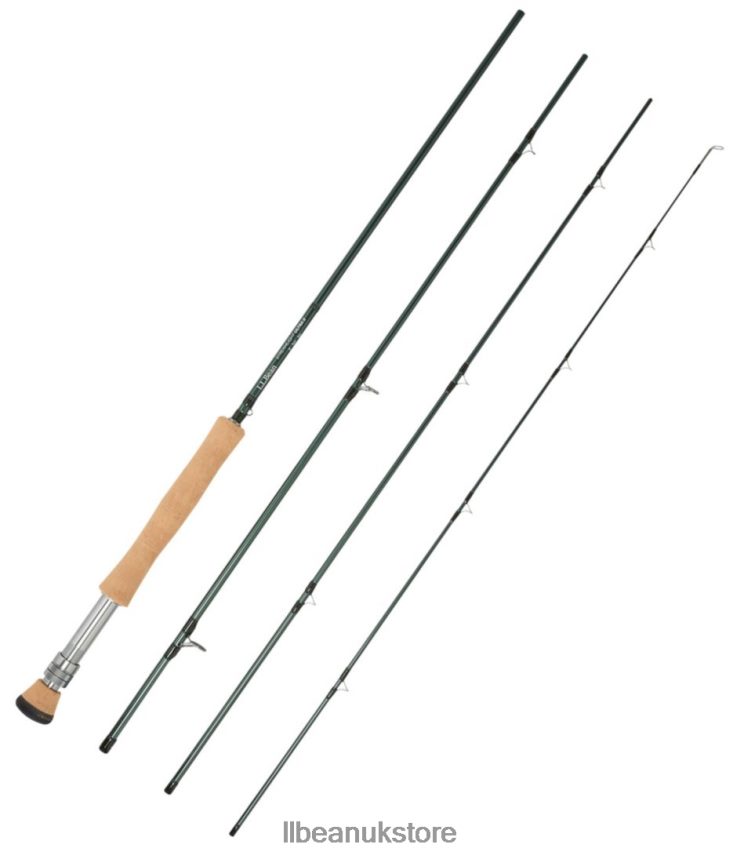 Fishing L.L.Bean Streamlight Ultra II Four-Piece Fly Rod Green Unisex 0VRR661654