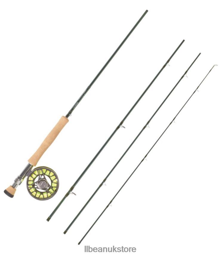 Fishing L.L.Bean Streamlight Ultra II Saltwater Fly Rod Outfit Green Unisex 0VRR661611