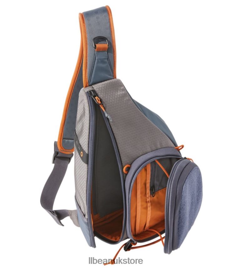 Fishing L.L.Bean Deluxe Sling Pack Asphalt Unisex 0VRR661858