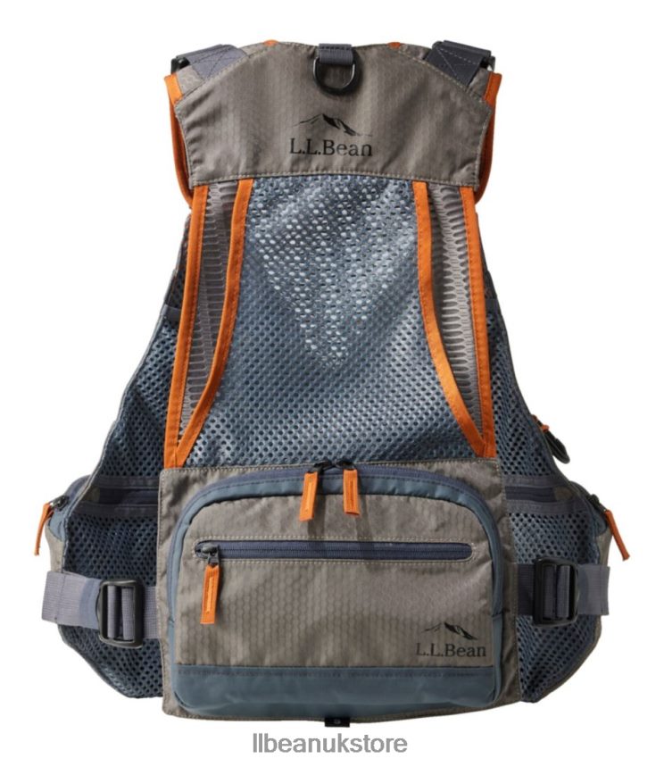 Fishing L.L.Bean Rapid River Vest Pack II Asphalt Unisex 0VRR661598