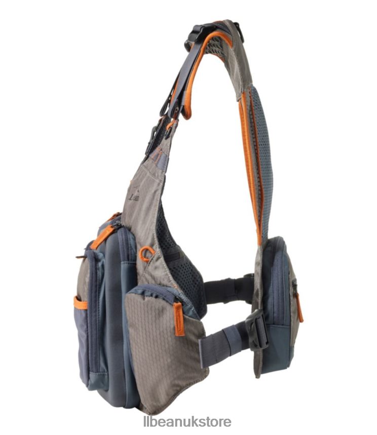 Fishing L.L.Bean Rapid River Vest Pack II Asphalt Unisex 0VRR661598