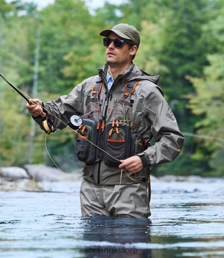 Fishing L.L.Bean Rapid River Vest Pack II Asphalt Unisex 0VRR661598