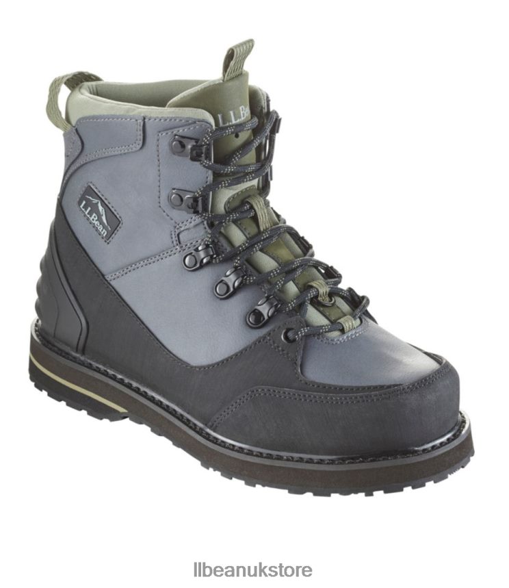 Fishing L.L.Bean Emerger Wading Boots Dark Gray Unisex 0VRR661573