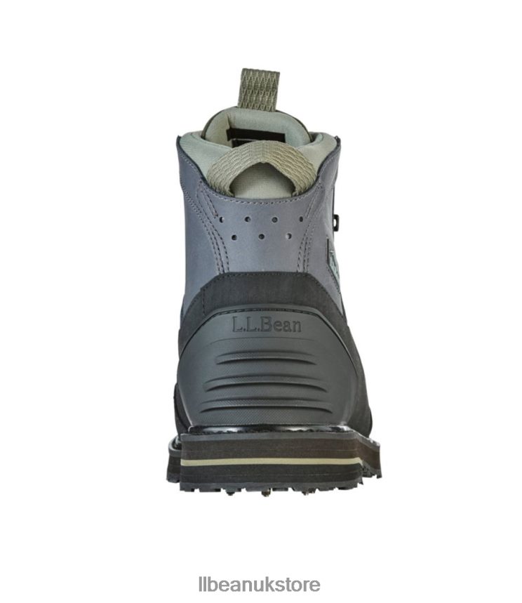 Fishing L.L.Bean Emerger Wading Boots Dark Gray Unisex 0VRR662167