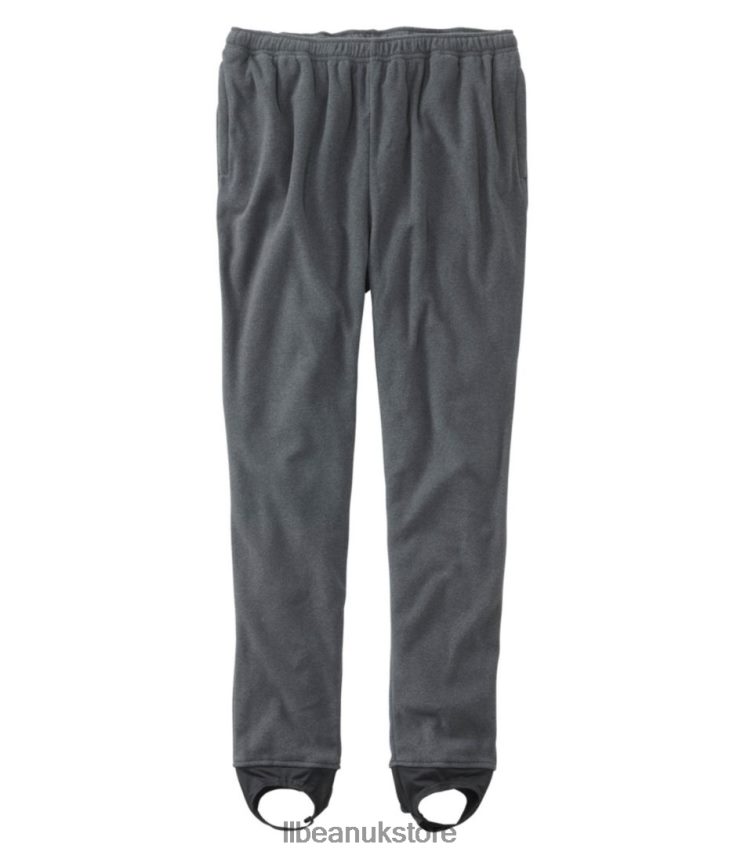 Fishing L.L.Bean Fleece Wader Pants Charcoal Unisex 0VRR661714