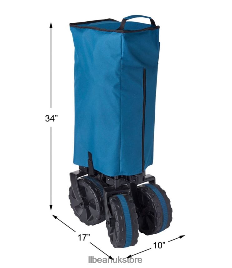 Games & Recreation L.L.Bean Collapsible Wagon Blue Unisex 0VRR661225