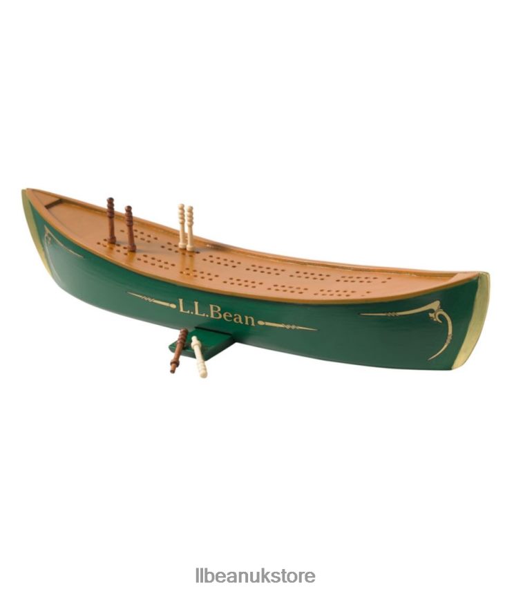 Games & Recreation L.L.Bean Paddlers Cribbage Camp Green Unisex 0VRR661655