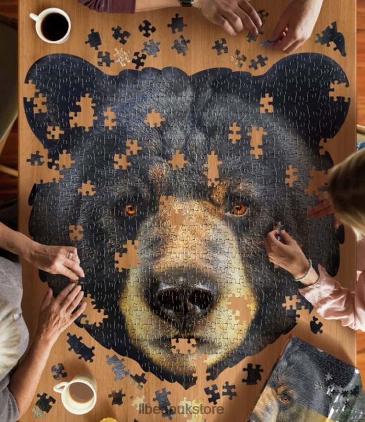 Games & Recreation L.L.Bean Poster Size Bear Puzzle Multi Unisex 0VRR661960