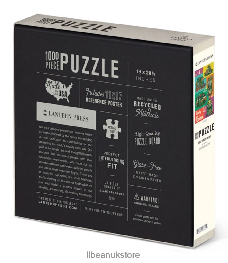Games & Recreation L.L.Bean Ready to Roam Puzzle Multi Unisex 0VRR662001