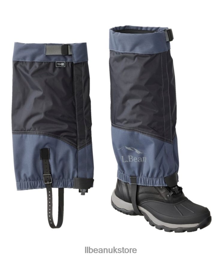 Outdoor Equipment L.L.Bean Trail Model 4-Season Gaiters Black Unisex 0VRR661735