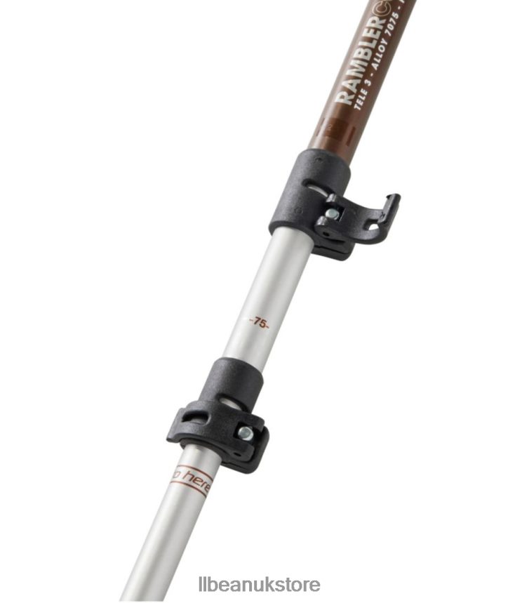 Outdoor Equipment L.L.Bean Rambler PowerLock 2.1 Hiking Staff Dark Brown Unisex 0VRR661265