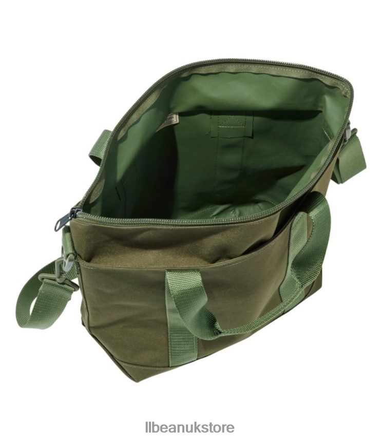 Outdoor Equipment L.L.Bean Hunter's Tote Bag Zip-Top with Shoulder Strap Olive Drab Unisex 0VRR665238