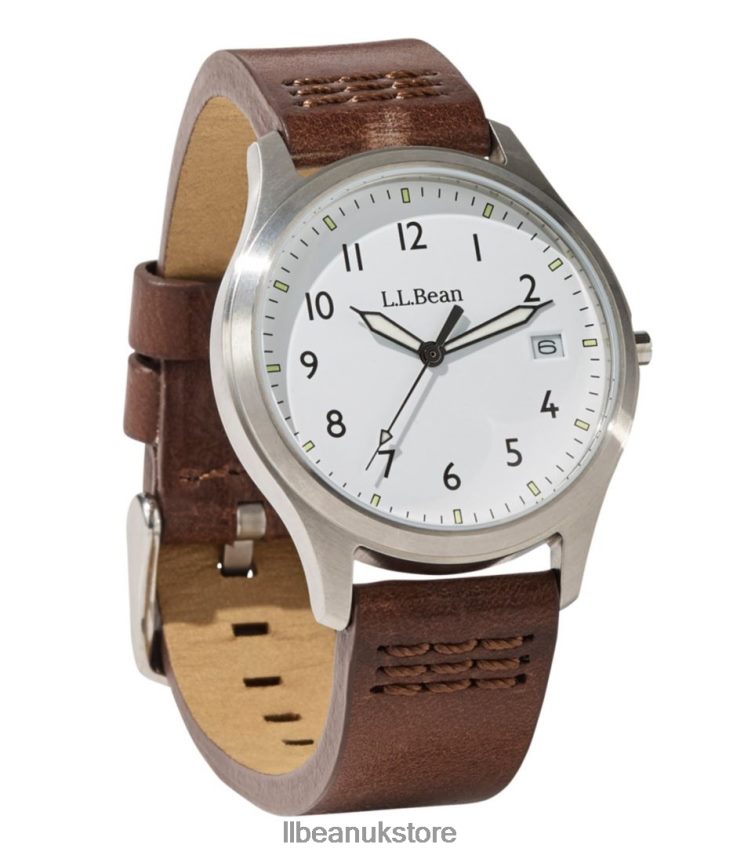 Outdoor Accessories L.L.Bean Katahdin 36mm Field Watch Brown Unisex 0VRR661347