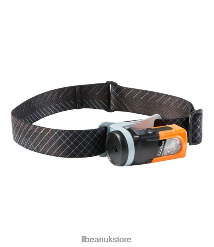 Outdoor Accessories L.L.Bean Trailblazer SNAP 400 Headlamp Kit Orange/Black Diagonal Unisex 0VRR665388