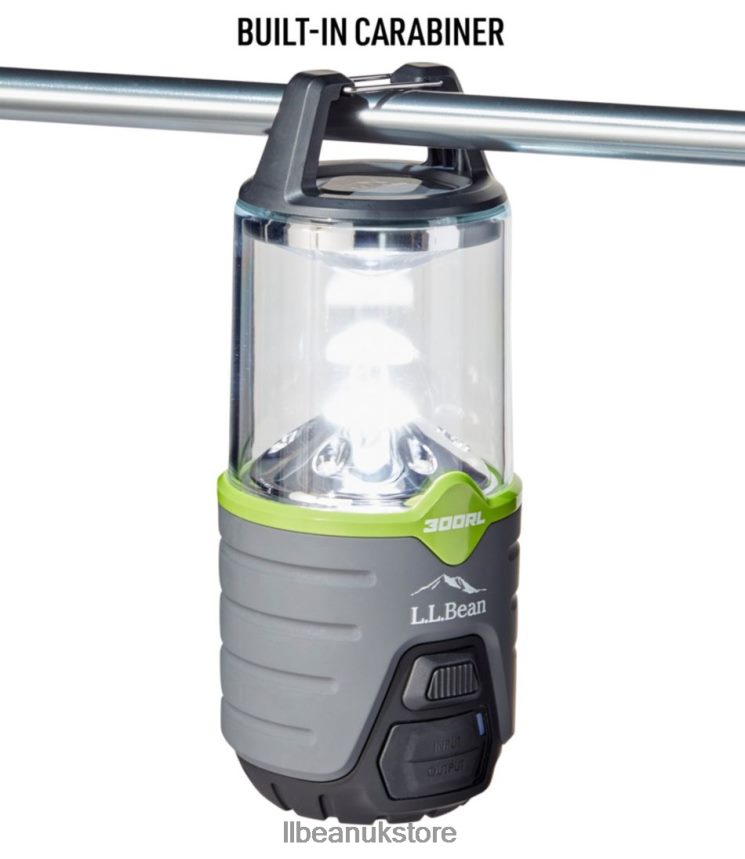 Outdoor Accessories L.L.Bean Trailblazer 300 Rechargeable Lantern Black/Gray Unisex 0VRR661612
