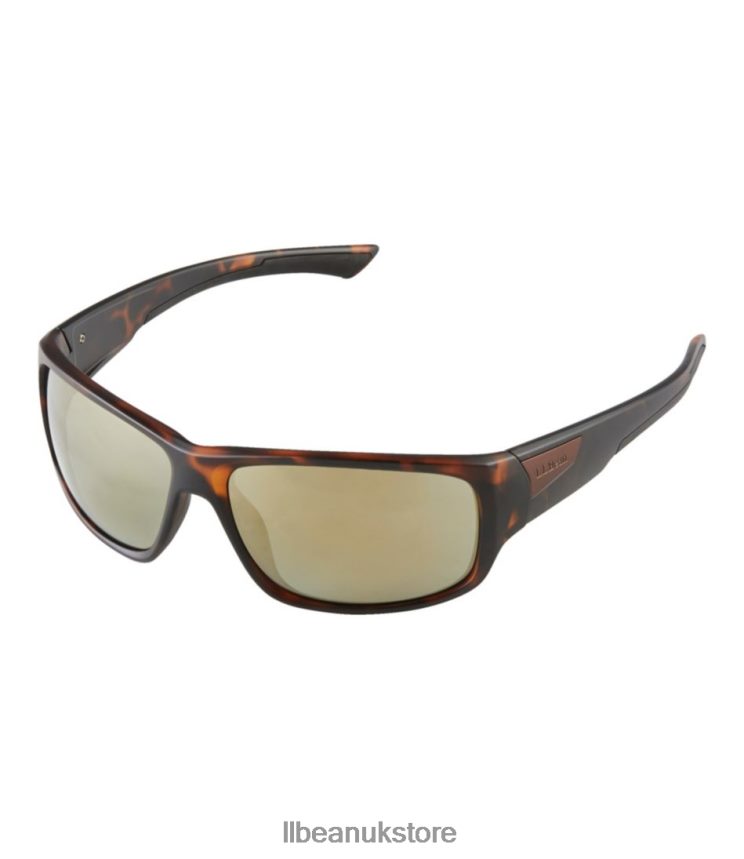 Outdoor Accessories L.L.Bean Beachside With Hydroglare Polarized Sunglasses MatteDriftwoodGray/Smoke withGreenMirror Unisex 0VRR663445
