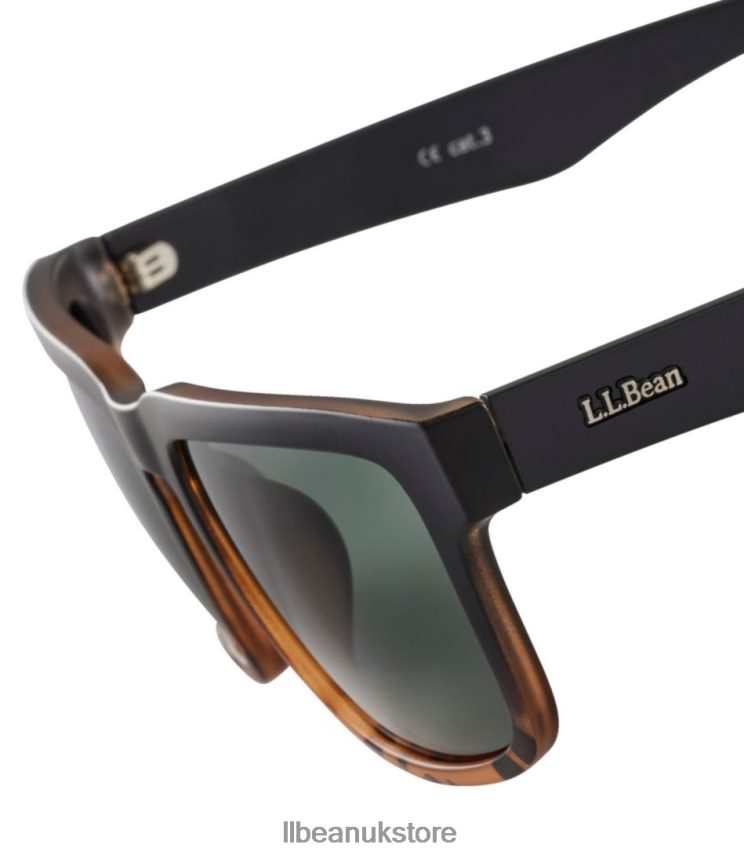 Outdoor Accessories L.L.Bean Bruder Polarized Sunglasses Matte Driftwood Gray/Smoke Unisex 0VRR66599
