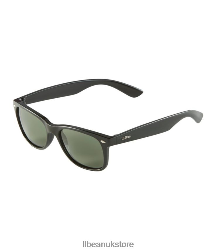 Outdoor Accessories L.L.Bean C-Jay Polarized Sunglasses Shiny Black/Gray Unisex 0VRR664074