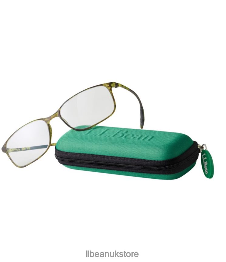 Outdoor Accessories L.L.Bean DuraReader Glasses Black/Green Unisex 0VRR66482