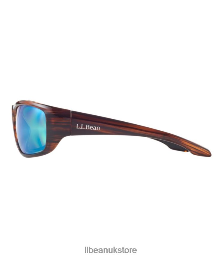 Outdoor Accessories L.L.Bean Popham Floating Sunglasses Shiny Driftwood Brown Unisex 0VRR664032