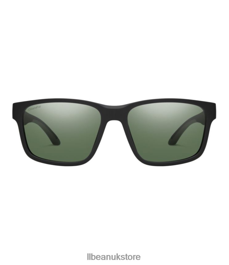 Outdoor Accessories L.L.Bean Smith Basecamp ChromaPop Polarized Sunglasses Matte Black/Polar Gray Green Unisex 0VRR663582