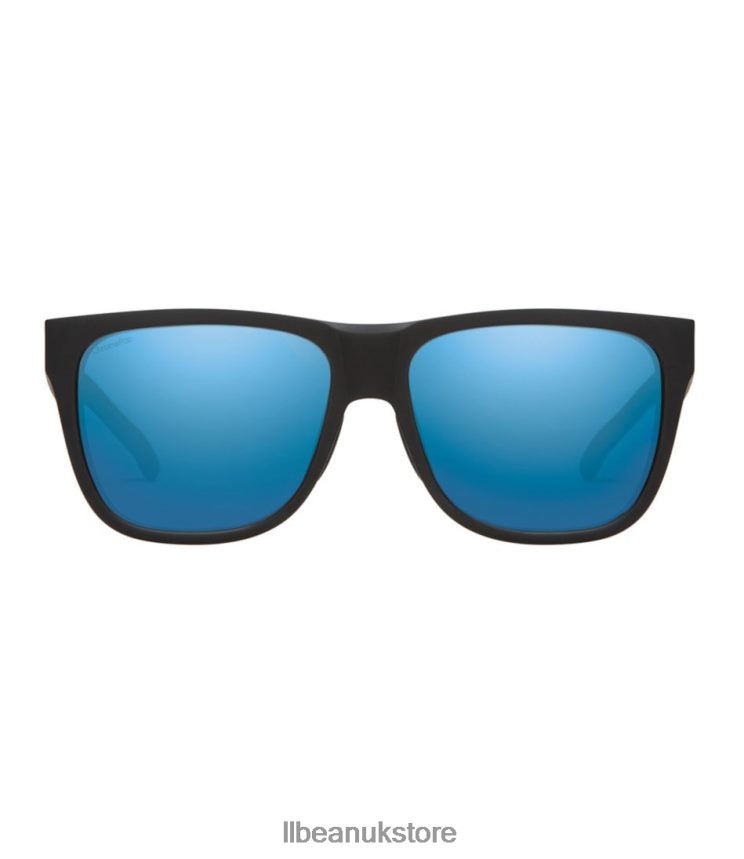 Outdoor Accessories L.L.Bean Smith Lowdown 2 ChromaPop Polarized Mirror Sunglasses Matte Black/Polar Blue Mirror Unisex 0VRR66818