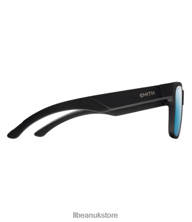 Outdoor Accessories L.L.Bean Smith Lowdown 2 ChromaPop Polarized Mirror Sunglasses Matte Black/Polar Blue Mirror Unisex 0VRR66818