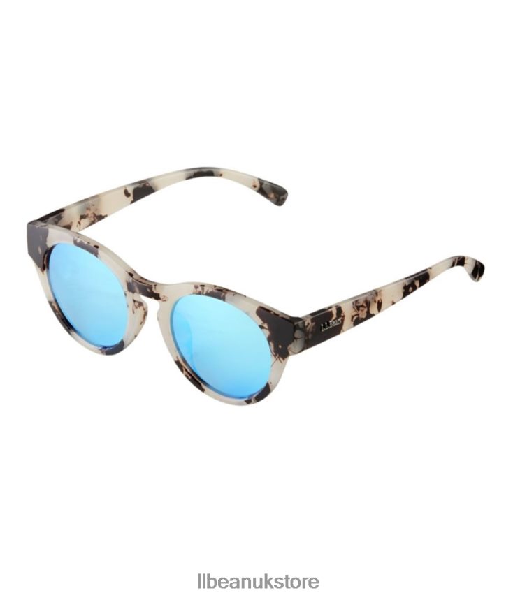 Outdoor Accessories L.L.Bean Sumner Polarized Sunglasses Beige Demi/Brown Blue Flash Unisex 0VRR66547