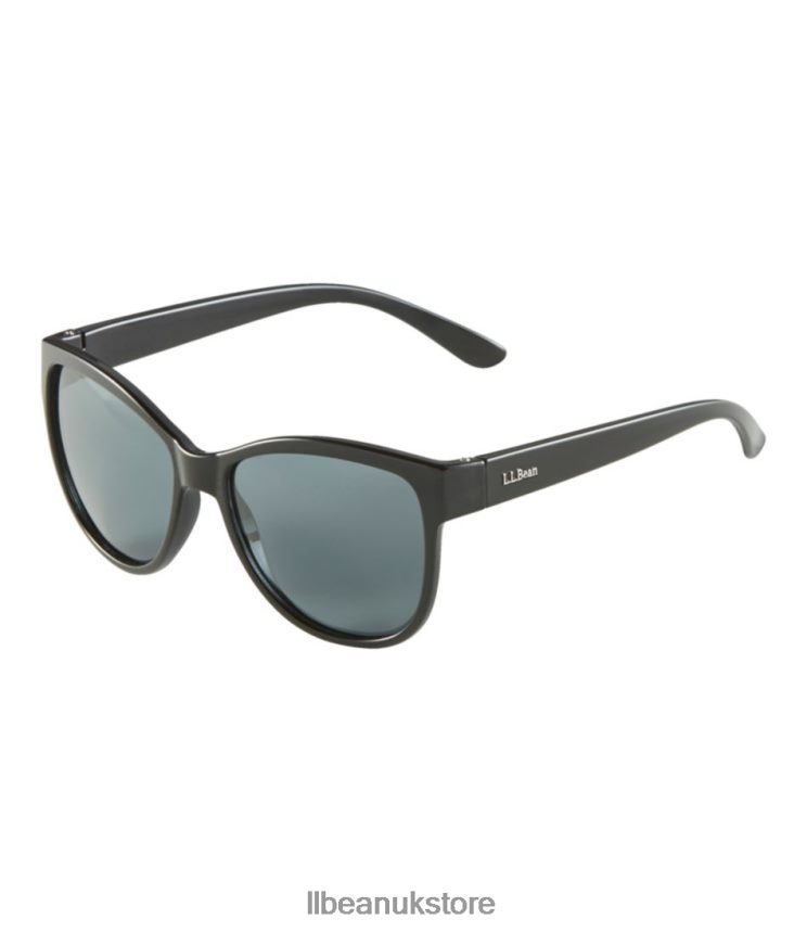Outdoor Accessories L.L.Bean Vinalhaven Polarized Sunglasses Shiny Black/Smoke Unisex 0VRR661566
