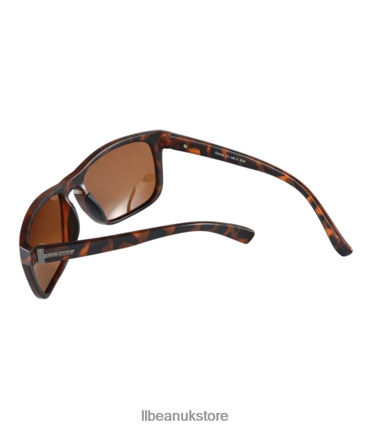 Outdoor Accessories L.L.Bean Westend Polarized Sunglasses Matte Black/Smoke with Green Mirror Unisex 0VRR665301