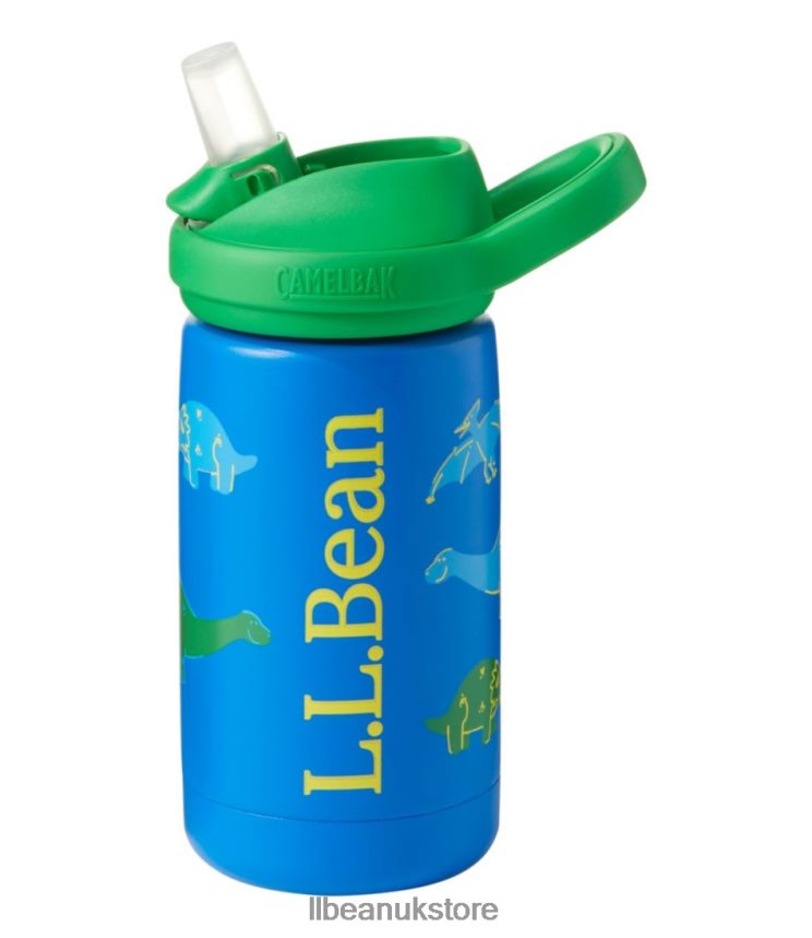 Outdoor Accessories L.L.Bean CamelBak Eddy+ Insulated Water Bottle Kelly Green Dino Unisex 0VRR664147