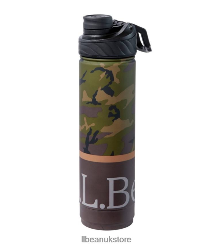 Outdoor Accessories L.L.Bean Canteen Insulated Water Bottle Mountain Pine Camo Unisex 0VRR661959