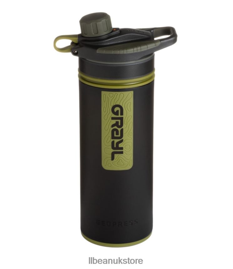 Outdoor Accessories L.L.Bean Grayl GEOPRESS Purifier Water Bottle Camo Black Unisex 0VRR661794