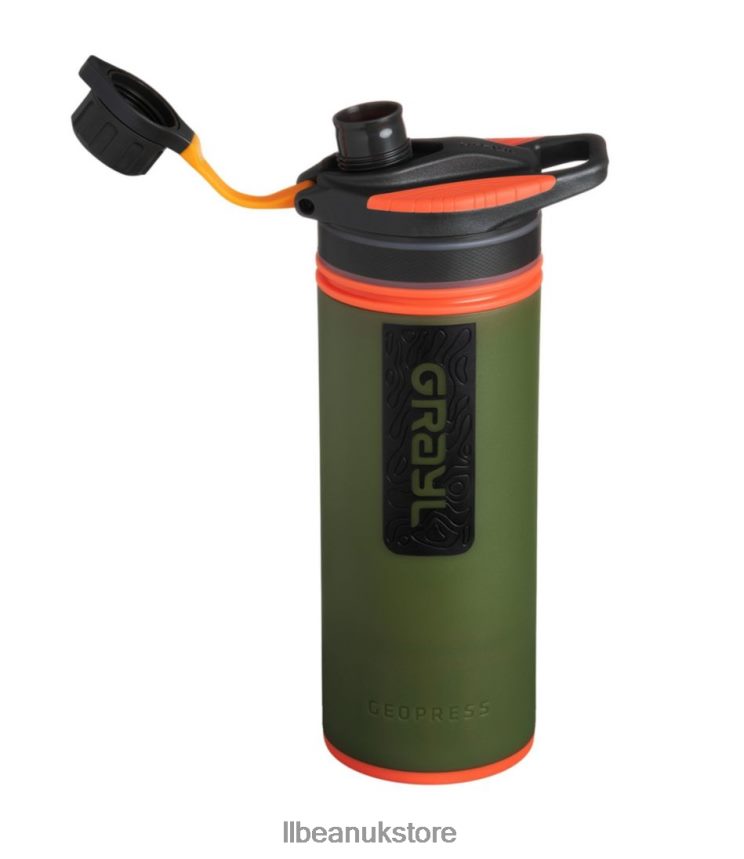 Outdoor Accessories L.L.Bean Grayl GEOPRESS Purifier Water Bottle Camo Black Unisex 0VRR661794