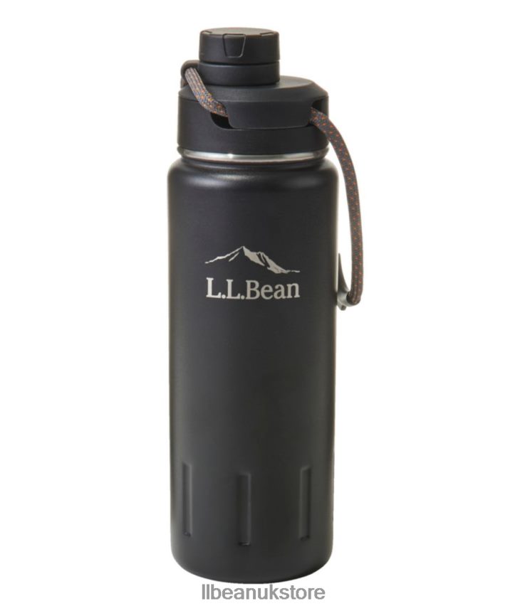 Outdoor Accessories L.L.Bean Insulated Canteen Water Bottle Black Unisex 0VRR665326