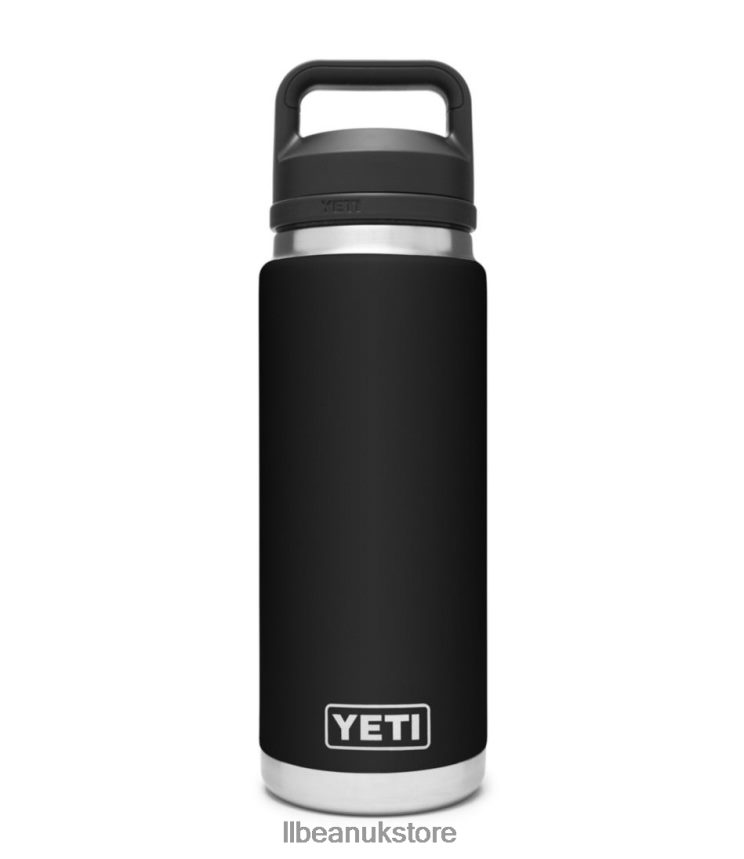 Outdoor Accessories L.L.Bean Yeti Rambler Chug Bottle Black Unisex 0VRR666158