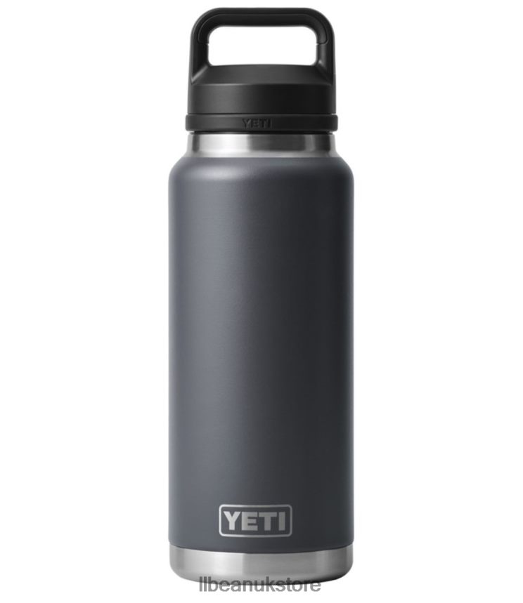 Outdoor Accessories L.L.Bean Yeti Rambler Chug Bottle Charcoal Unisex 0VRR667228