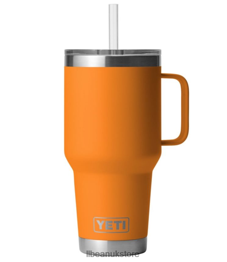 Outdoor Accessories L.L.Bean Yeti Rambler Straw Mug King Crab Orange Unisex 0VRR666731
