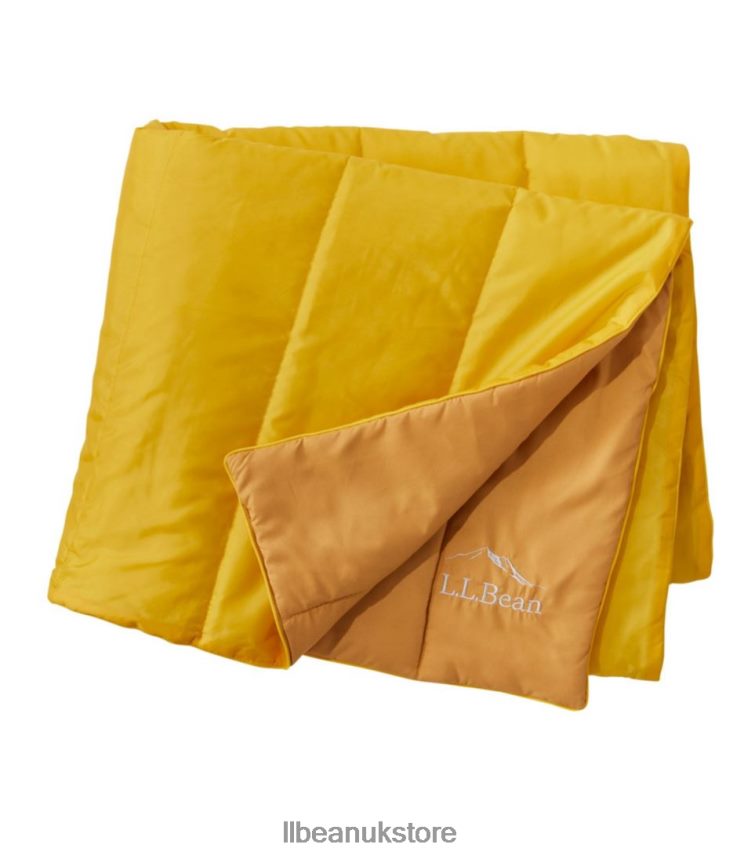 Outdoor Equipment L.L.Bean Stowaway Blanket Warm Gold Unisex 0VRR661229