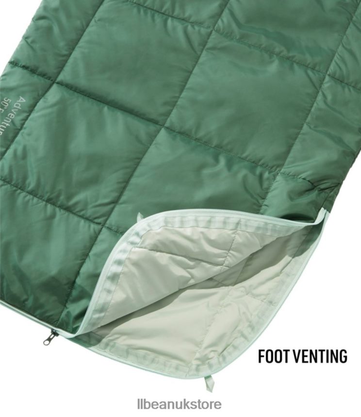 Outdoor Equipment L.L.Bean Adventure 50 Sleeping Bag Camp Green Unisex 0VRR661427