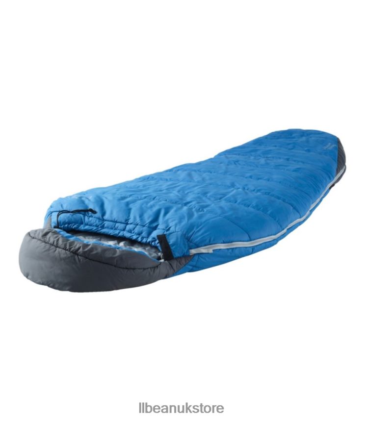 Outdoor Equipment L.L.Bean Adventure Sleeping Bag 30 Mummy Regular Crisp Lapis Unisex 0VRR661466