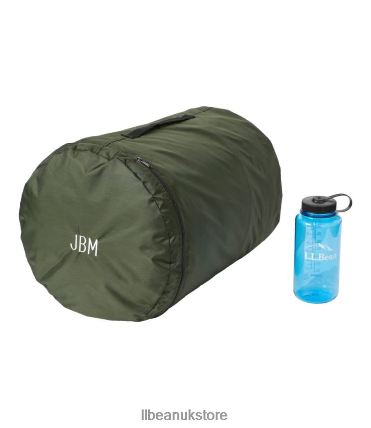 Outdoor Equipment L.L.Bean Flannel Lined Camp Sleeping Bag Deep Loden/Buffalo Plaid Unisex 0VRR661304
