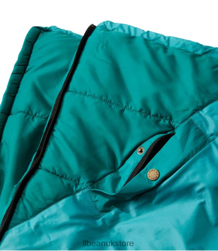 Outdoor Equipment L.L.Bean Mountain Classic Camp Sleeping Bag Deep Olive/Adobe Orange Unisex 0VRR663921
