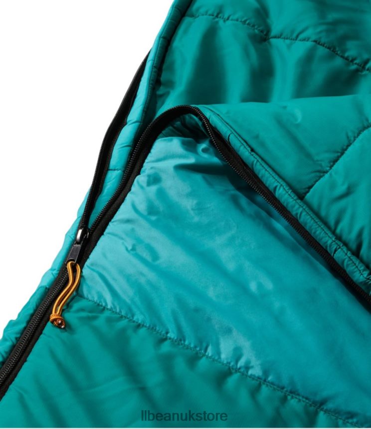 Outdoor Equipment L.L.Bean Mountain Classic Camp Sleeping Bag Deep Olive/Adobe Orange Unisex 0VRR663921