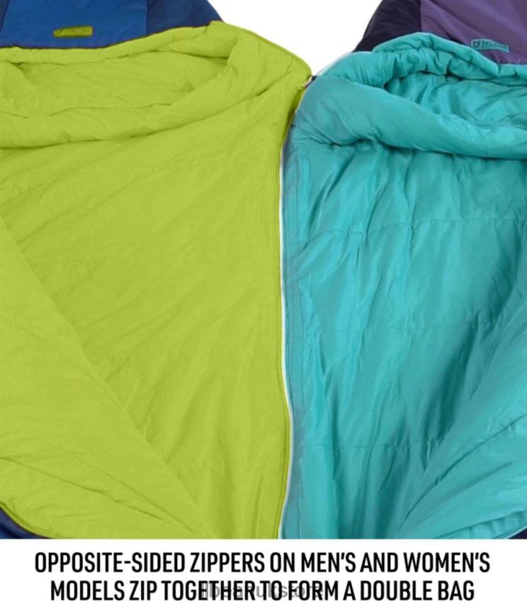 Outdoor Equipment L.L.Bean Nemo Forte 20 Sleeping Bag Long Glow/Abyss Unisex 0VRR661421