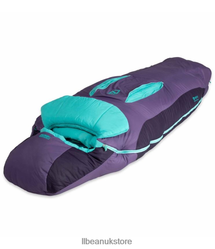 Outdoor Equipment L.L.Bean Nemo Forte Sleeping Bag Tidepool/Shaded Thistle Unisex 0VRR661669