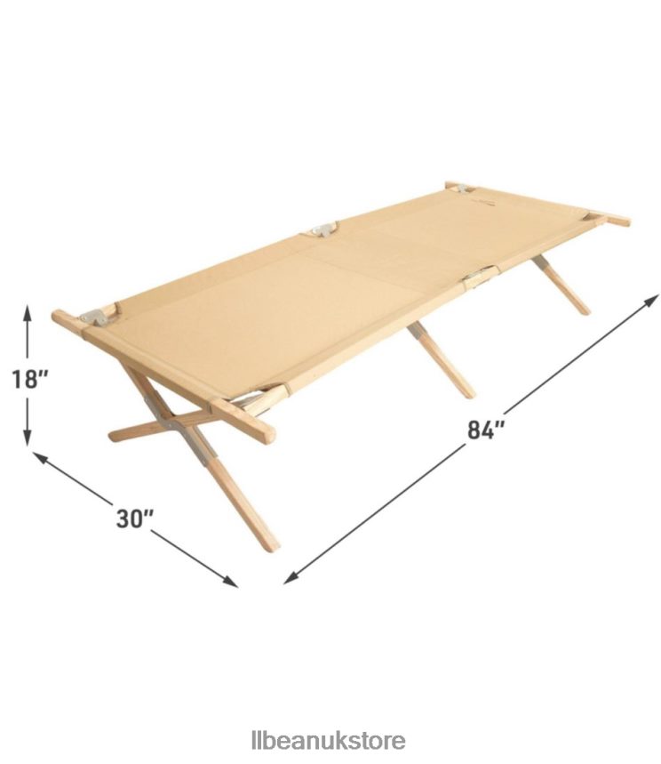 Outdoor Equipment L.L.Bean Byer Maine Heritage Cot Tan Unisex 0VRR661517