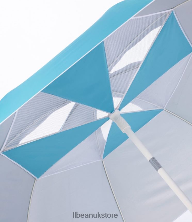 Outdoor Equipment L.L.Bean Wind Challenger Beach Umbrella Blue Unisex 0VRR661360