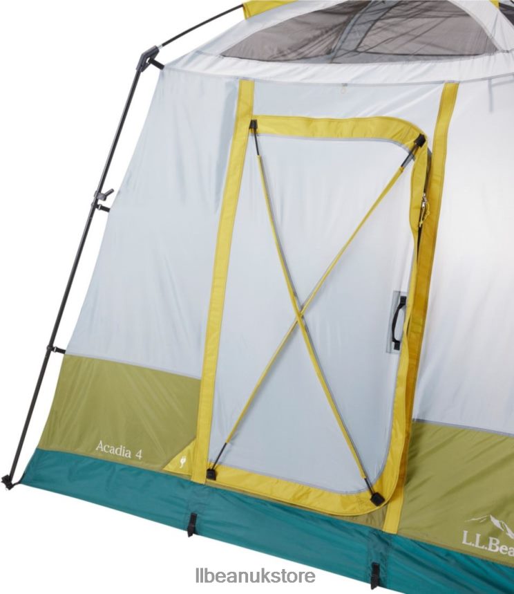 Outdoor Equipment L.L.Bean Acadia 4-Person Tent Avocado/Chartreuse Unisex 0VRR661346